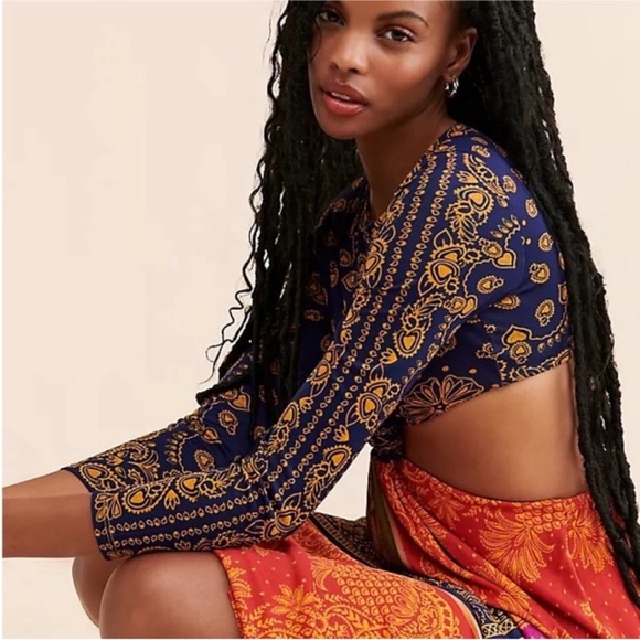 FARM Rio Bandana Dream Cut Out Dress NWT - Picture 3 of 8